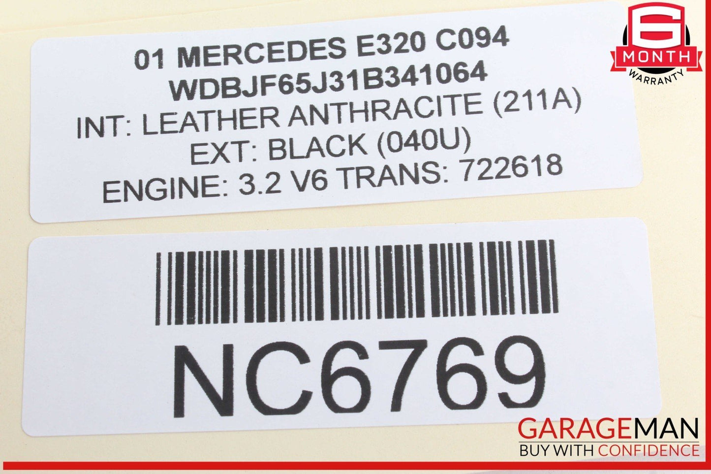 00-09 Mercedes W210 E320 SL550 Voice Command Control Module 1638201326 OEM