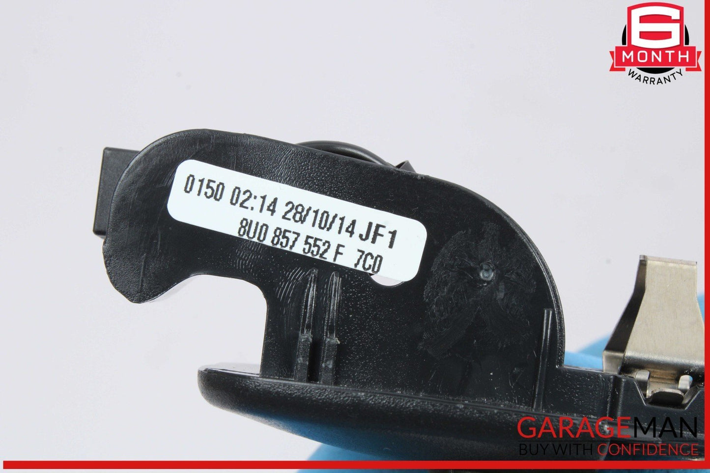 14-17 Audi Q5 SQ5 Front Right Side Sun Visor Sunvisor Black 8U0857552F OEM