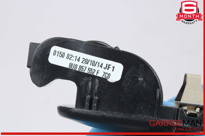 14-17 Audi Q5 SQ5 Front Right Side Sun Visor Sunvisor Black 8U0857552F OEM
