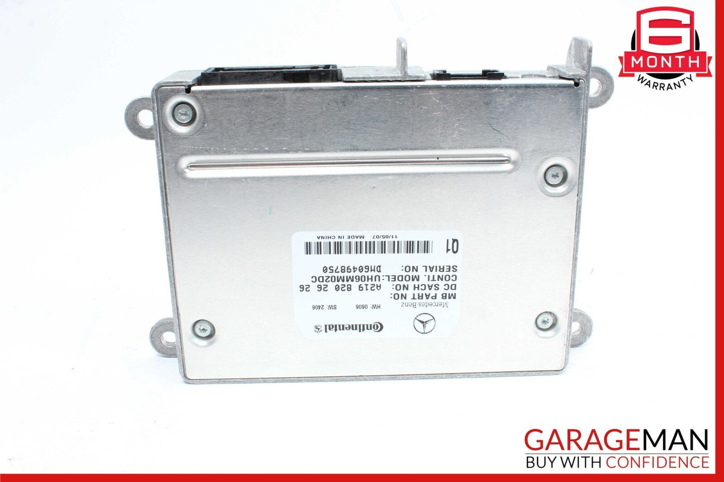 06-12 Mercedes X164 GL550 ML550 E350 Communication Control Module 2198202626 OEM