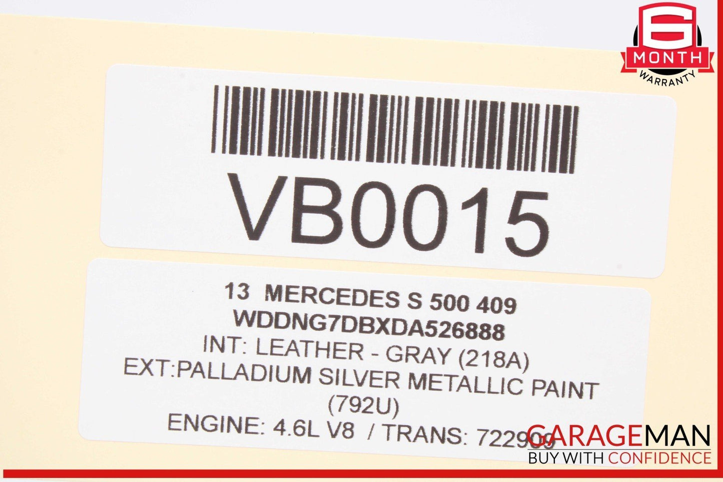 07-13 Mercedes W221 S550 S400 Cluster Control Switch 2218215451 OEM