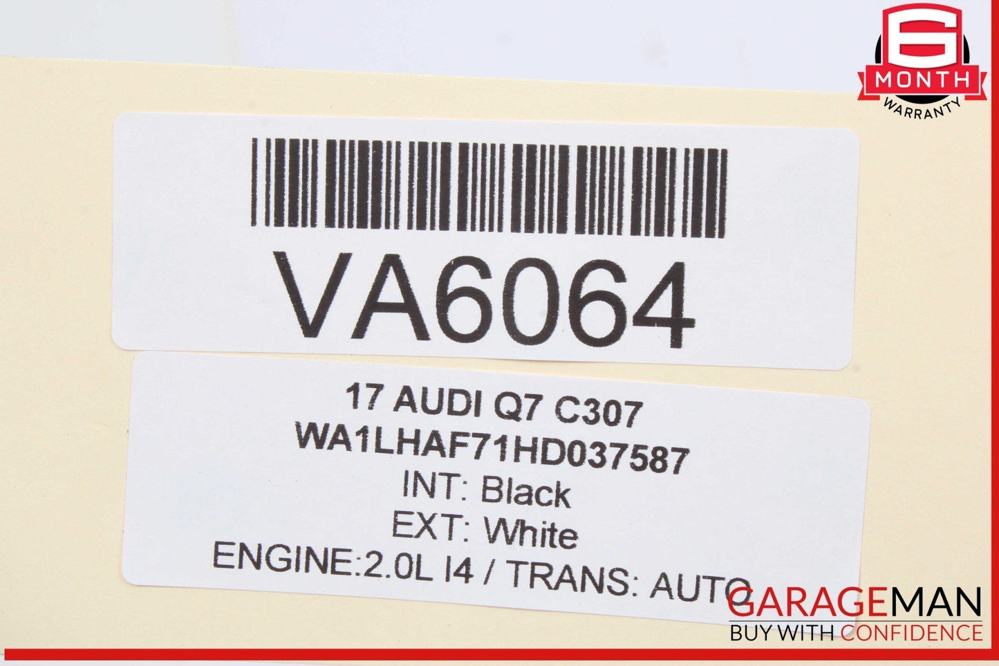 17-19 Audi Q7 Rear Left Driver Side Blind Spot Sensor Control Module Unit OEM