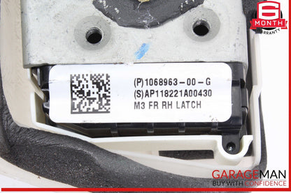 17-23 Tesla Model 3 Front Right Passenger Side Door Lock Latch Actuator OEM