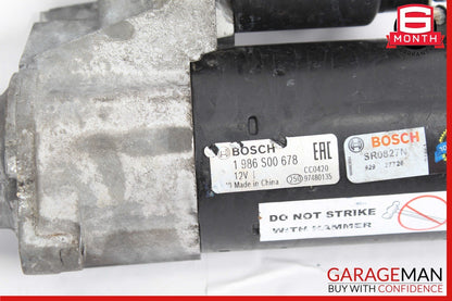 03-11 Mercedes W221 S550 SLK350 E350 Bosch Engine Starter Motor Unit 1986S00678