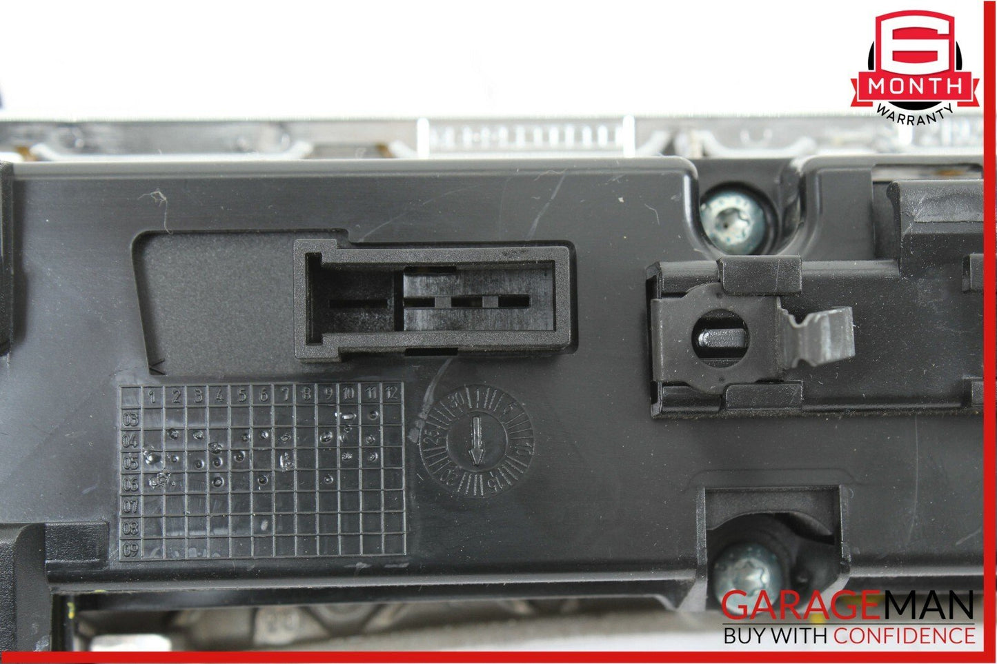 05-09 Mercedes W209 CLK350 Dash Heated Seat ESP Hazard Light Control Switch Wood
