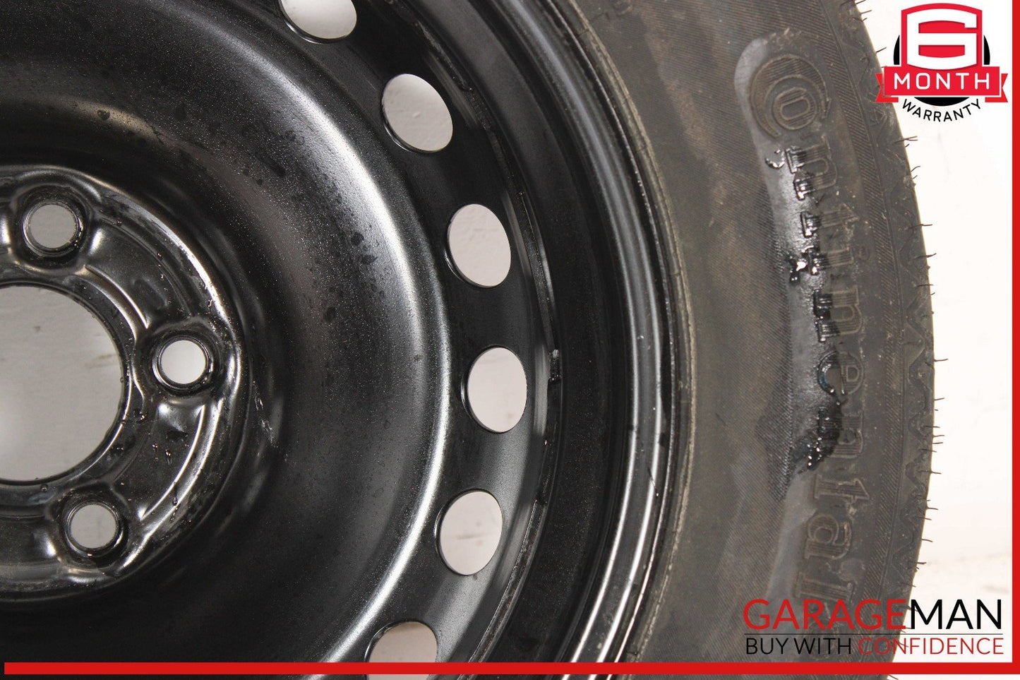 08-14 Mercedes W204 C250 C300 Emergency Spare Tire Donut Wheel Rim 125 90 16"