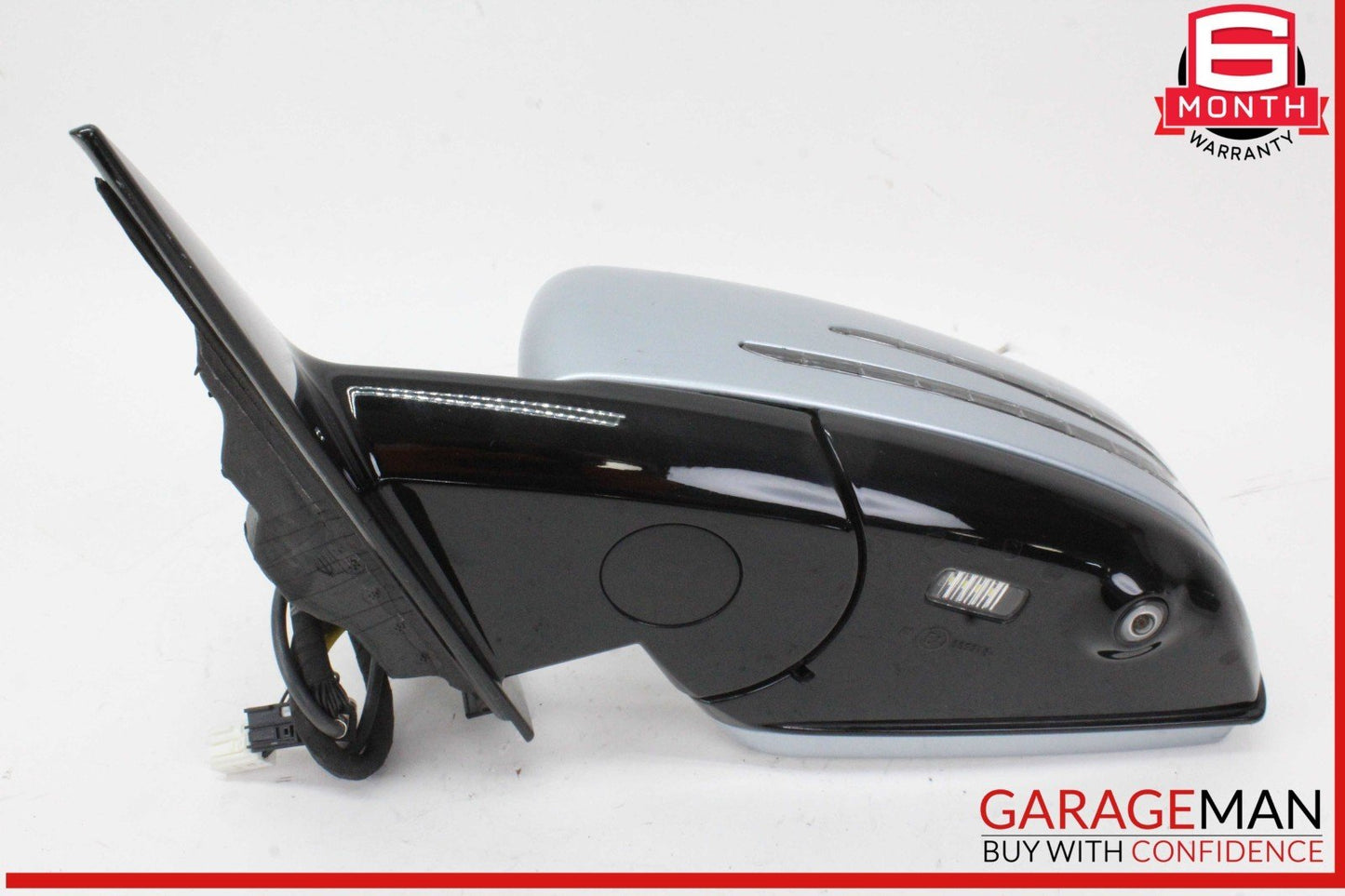 10-17 Mercedes W207 E400 Front Left Side Door Rear View Mirror w/ Blind Spot OEM