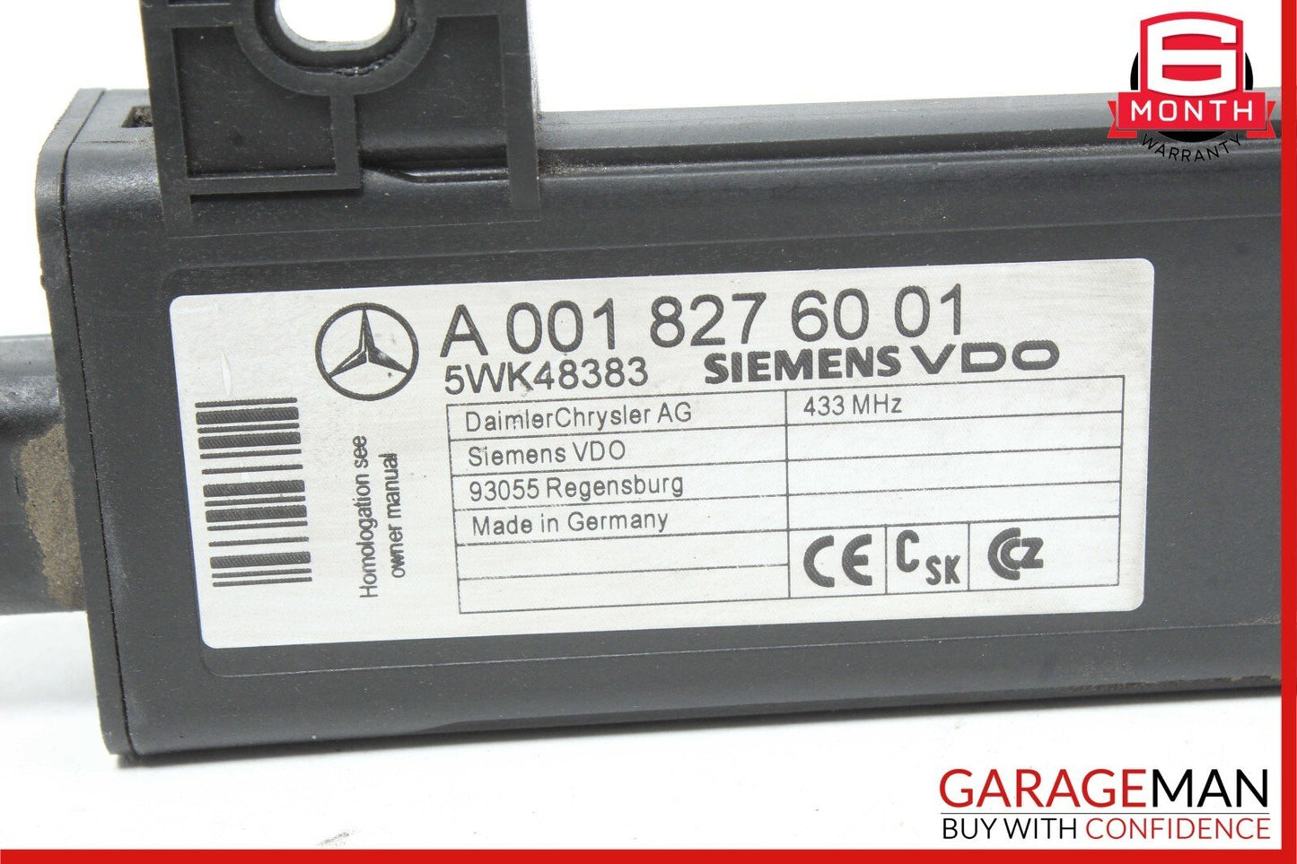 06-12 Mercedes W219 CLS500 GL450 Tire Pressure Sensor Module 0018276001 OEM