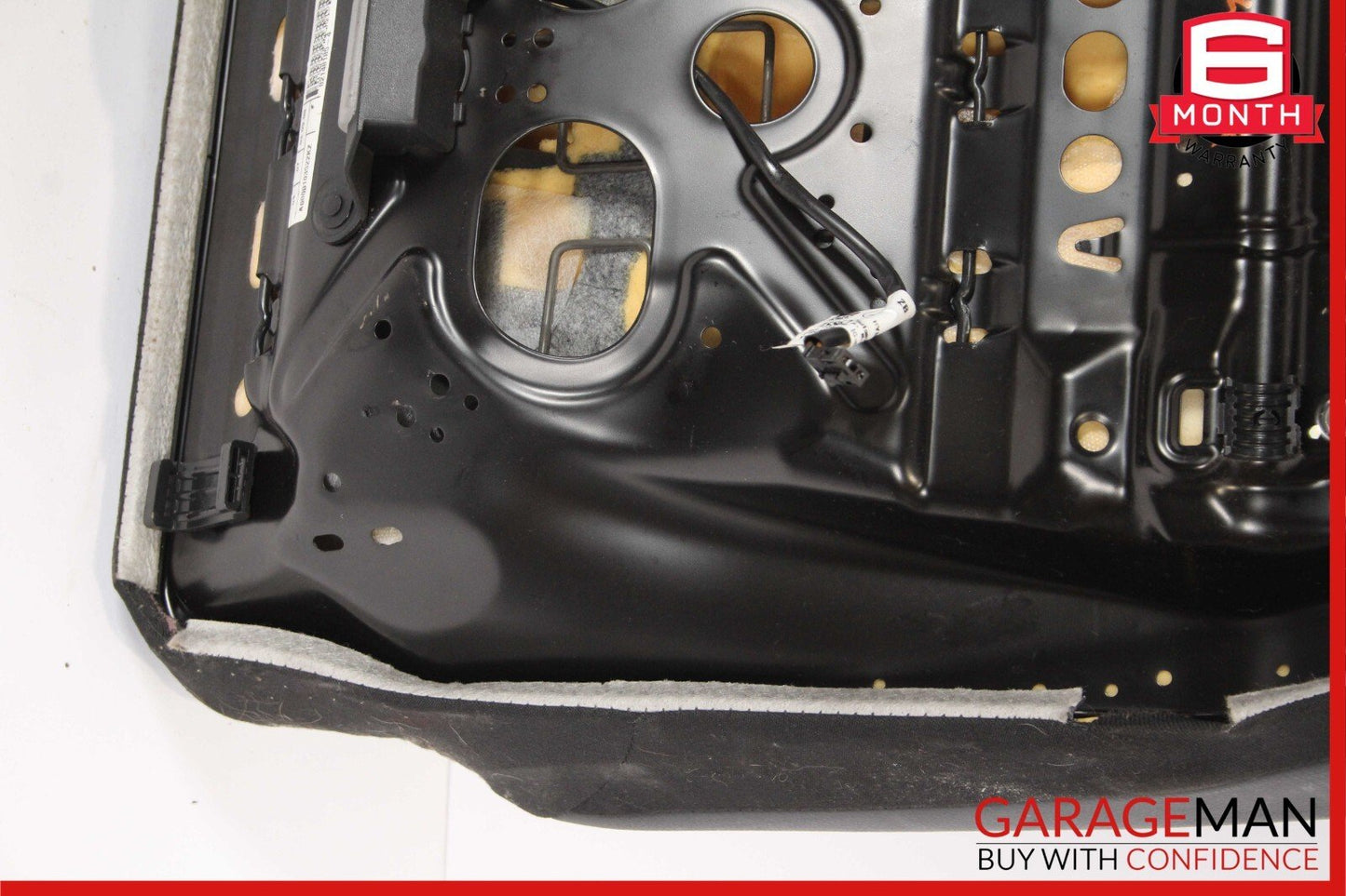 09-13 Mercedes W164 ML350 R350 Front Right Side Bottom Lower Seat Cushion Black