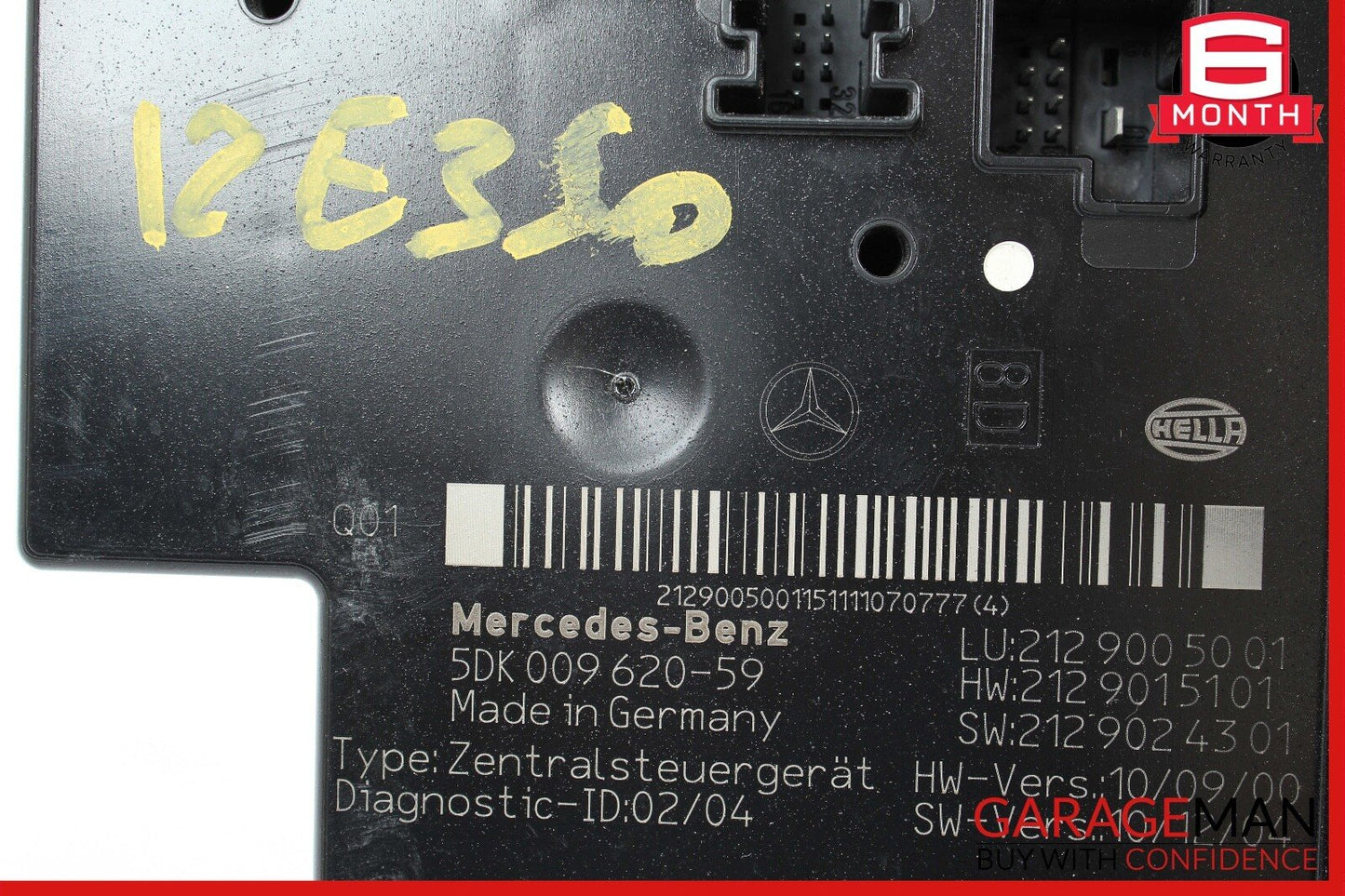 10-18 Mercedes W212 E350 CLS63 Rear SAM Module Relay Fuse Box 2129005001 OEM