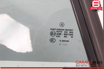 05-11 Mercedes R171 SLK300 SLK280 Rear Right Side Quarter Window Glass OEM