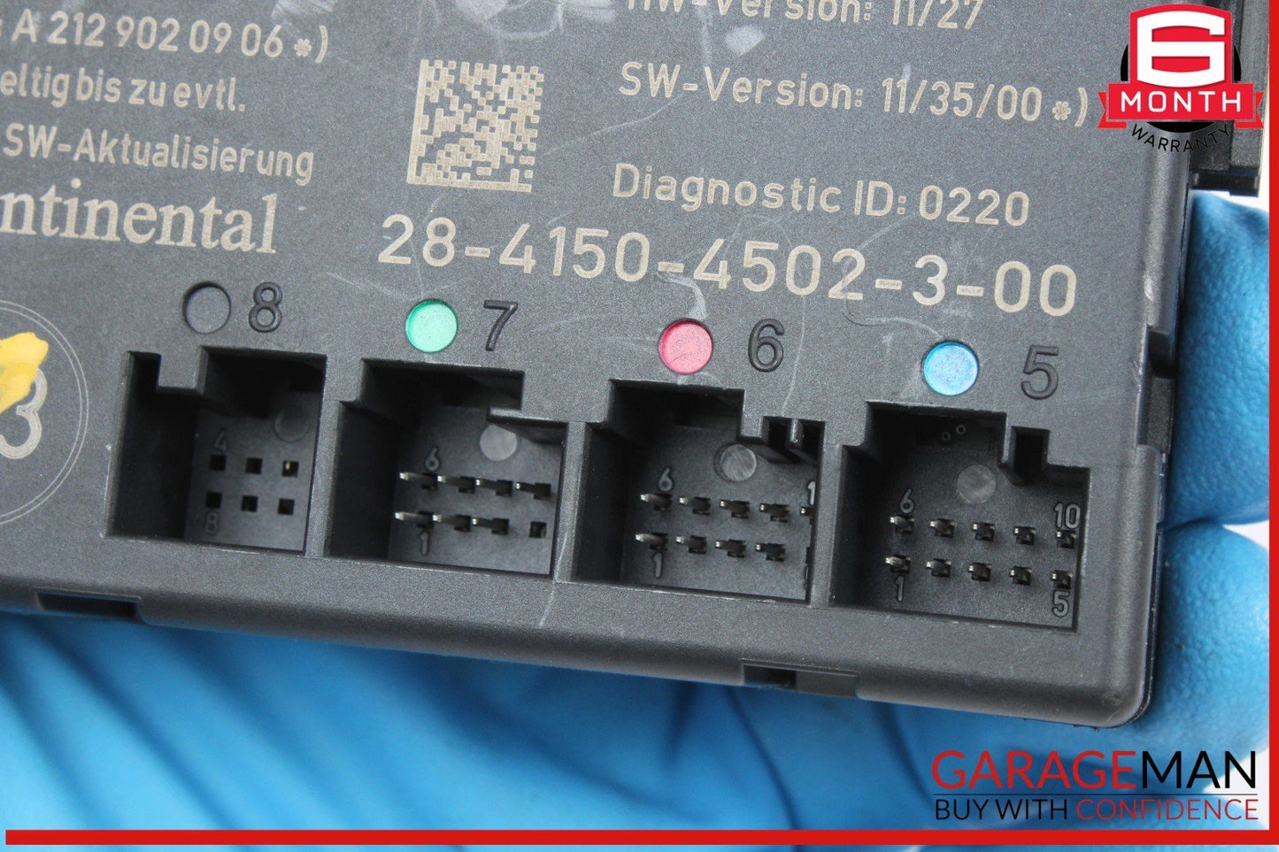 08-18 Mercedes W204 C250 C300 Front Left Driver Side Door Control Module OEM