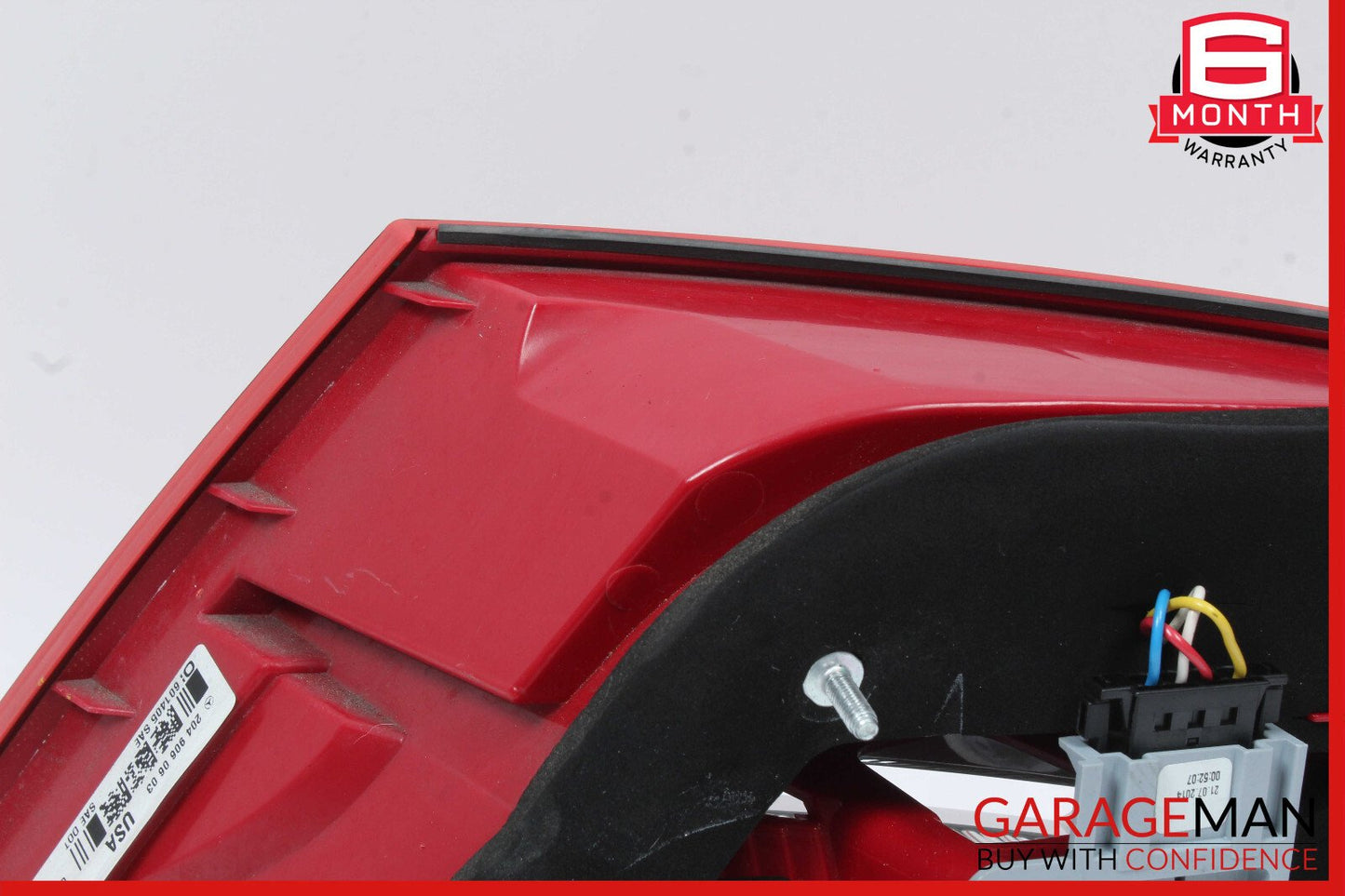 12-15 Mercedes W204 C250 C350 Tail Light Lamp LED Left Driver Side OEM