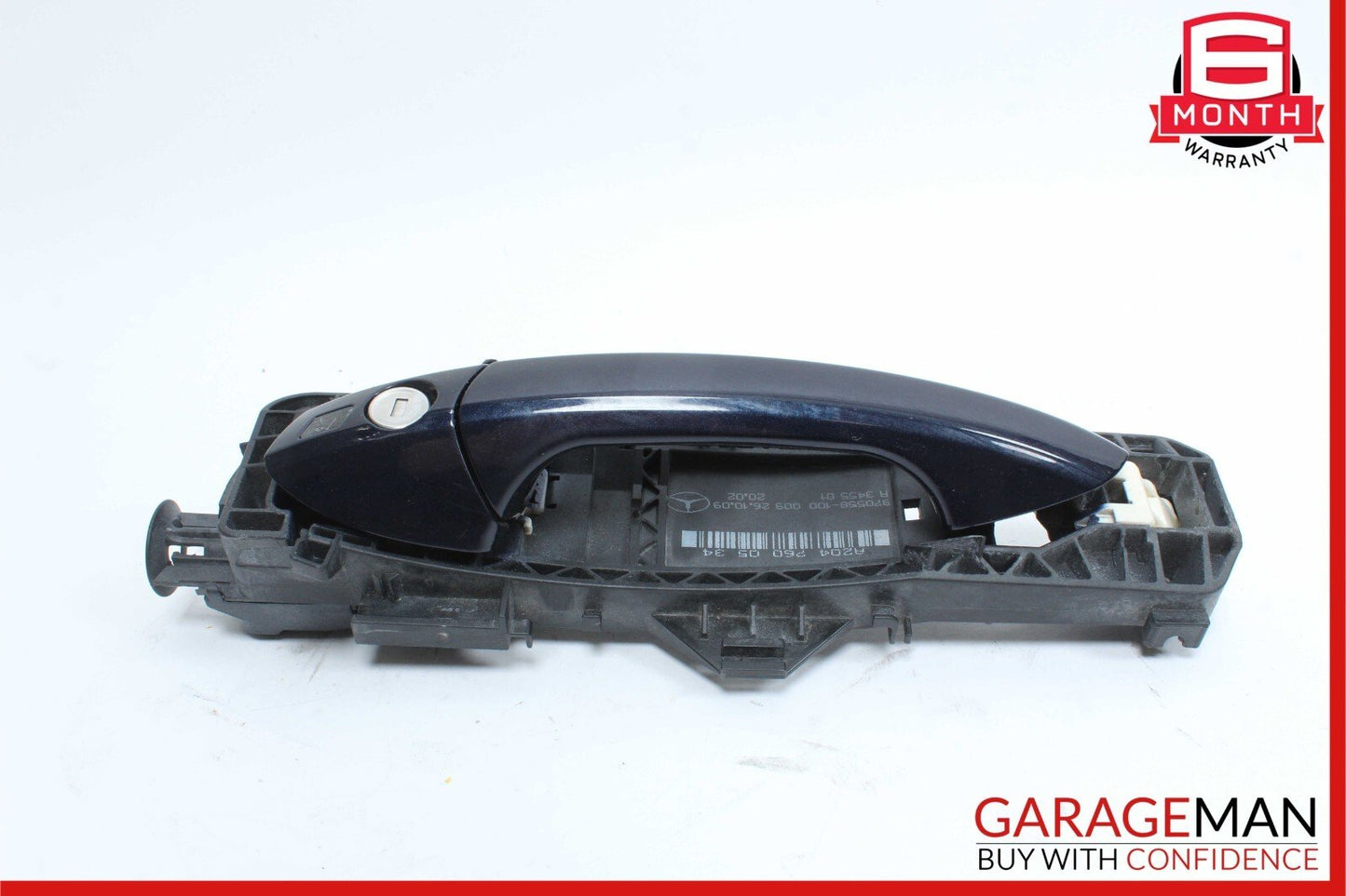 08-14 Mercedes X204 GLK350 Front Left Driver Side Exterior Door Handle Blue OEM