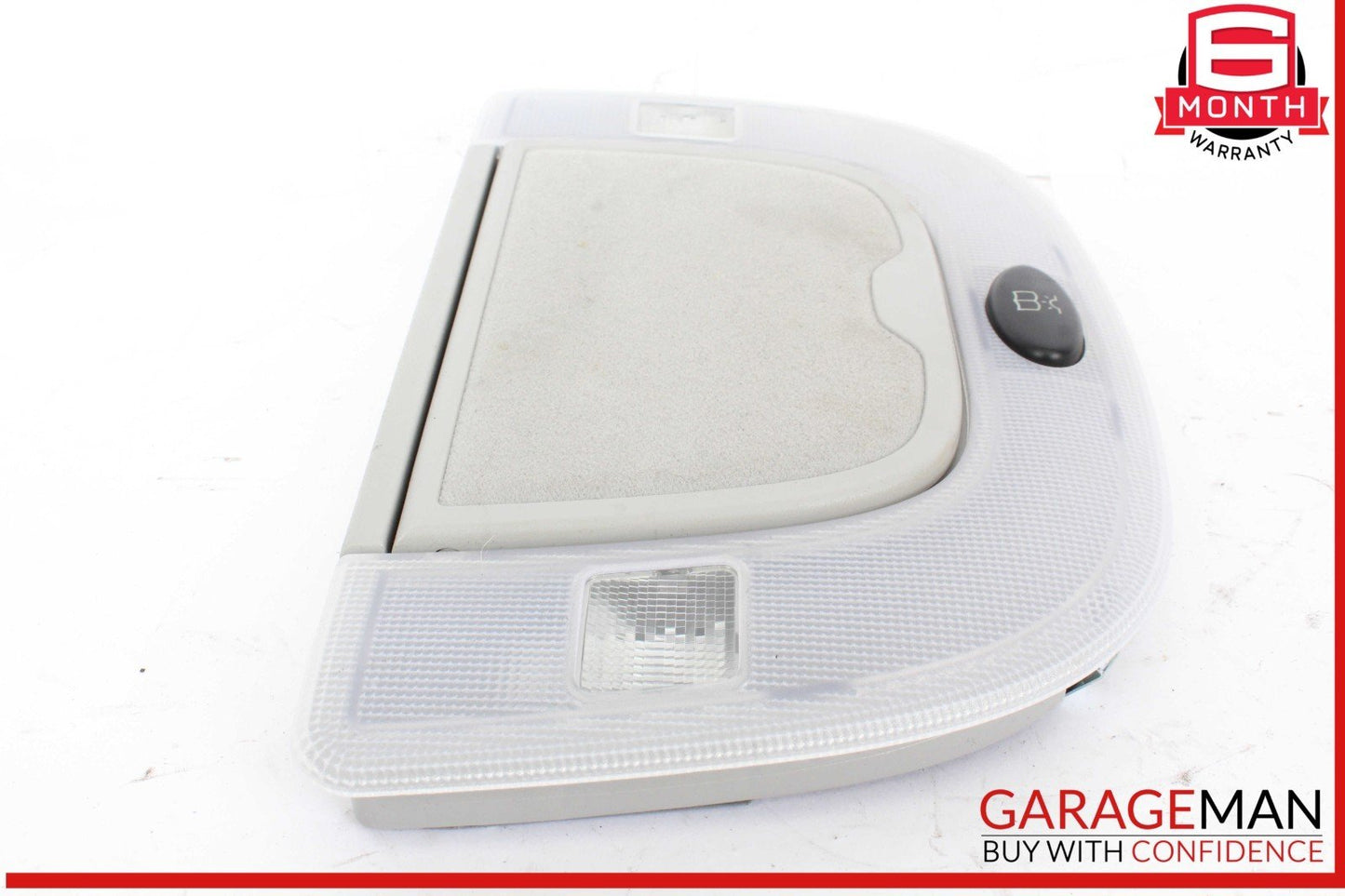 00-06 Mercedes W220 S430 S500 Rear Left or Right Side Dome Light Mirror Gray