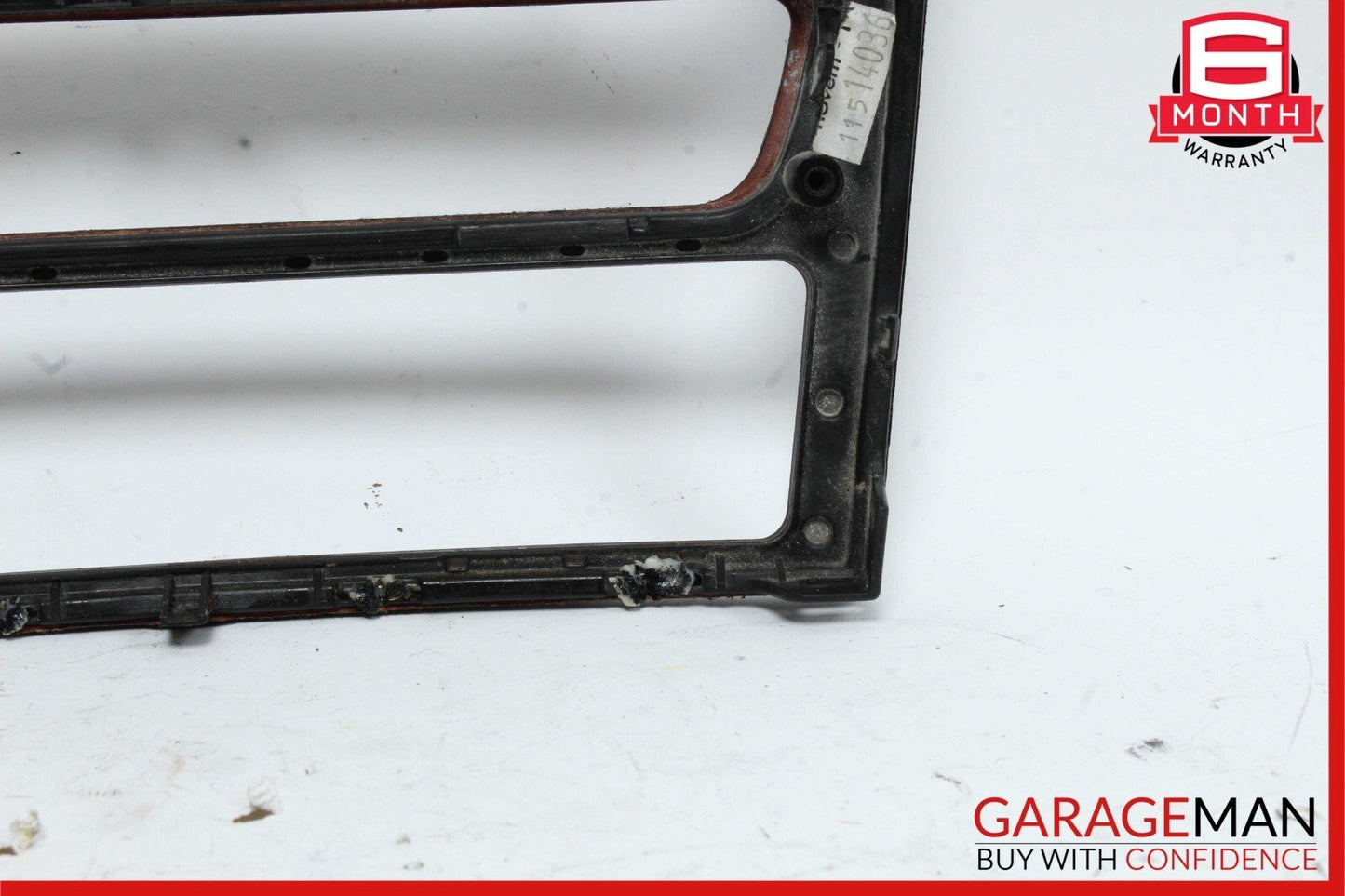 06-12 Mercedes GL450 ML350 Center Console Control Trim Bezel Cover Panel Wood
