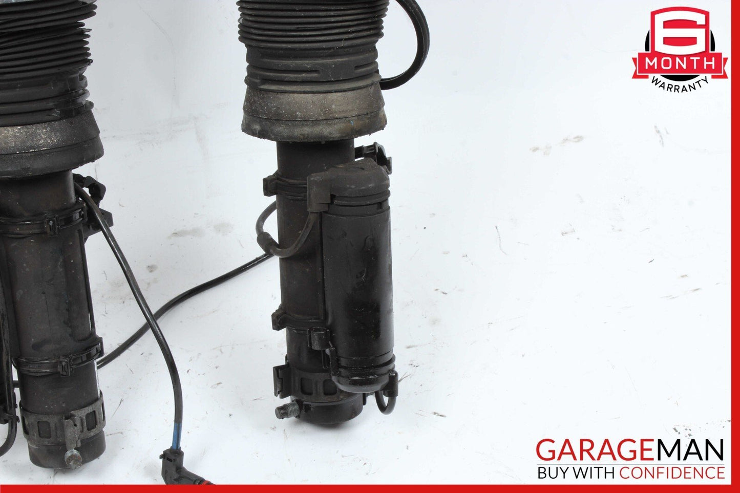 07-13 Mercedes W221 S400 Front Side Airmatic Air Shock Strut Arnott Set OEM