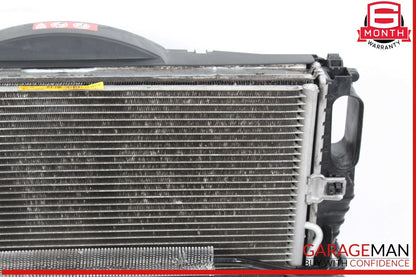 06-09 Mercedes W211 E350 Engine Cooling Radiator A/C AC Condenser Assembly OEM