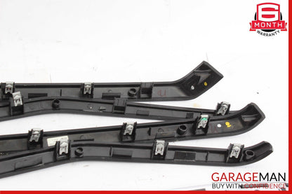 14-16 Mercedes W212 E350 Interior Door Panel Trim Strip Moldings Set of 8 Pc OEM