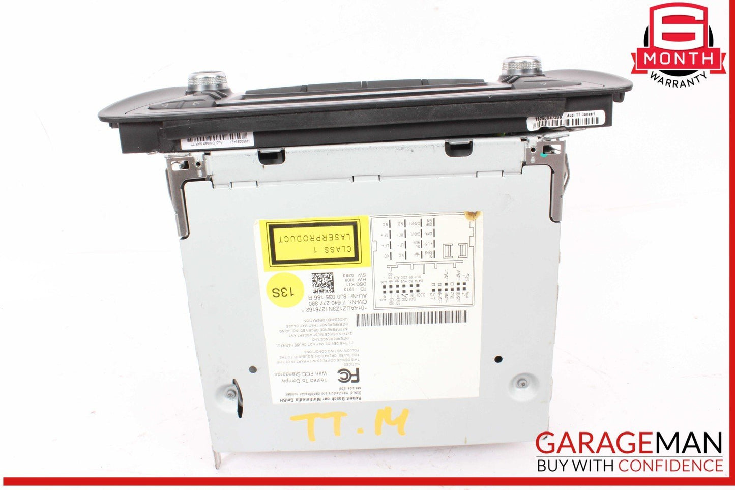 11-15 Audi TT TTS Quattro Audio Radio AM FM CD Player Receiver Unit OEM
