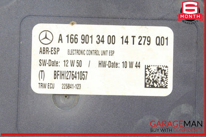 12-19 Mercedes X166 GL450 ML400 GLS550 ABS Anti Lock Brake Pump Hydraulic OEM