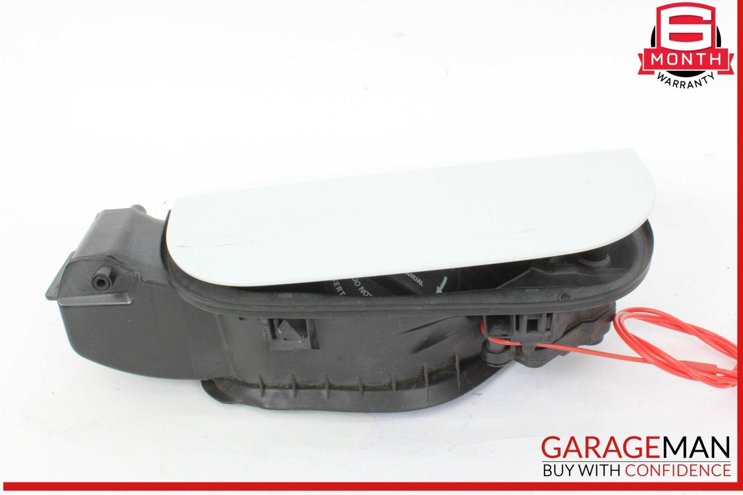 17-24 Audi Q7 Fuel Gas Tank Lid Door Flap Hinge White 4M0809906 OEM