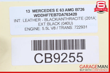 10-13 Mercedes W212 E63 E350 Dashboard Dash AC A/C Air Vent LeftÂ Trim Wood OEM