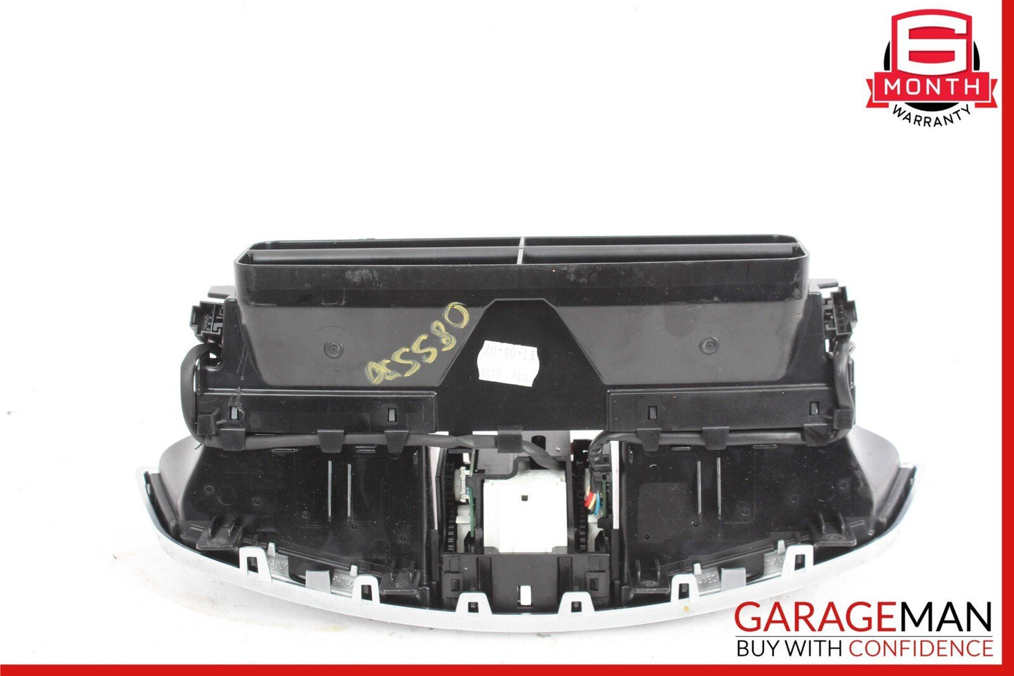 07-13 Mercedes W221 S550 S65 Dashboard Center Dash A/C Air Vent Trim Clock Assy