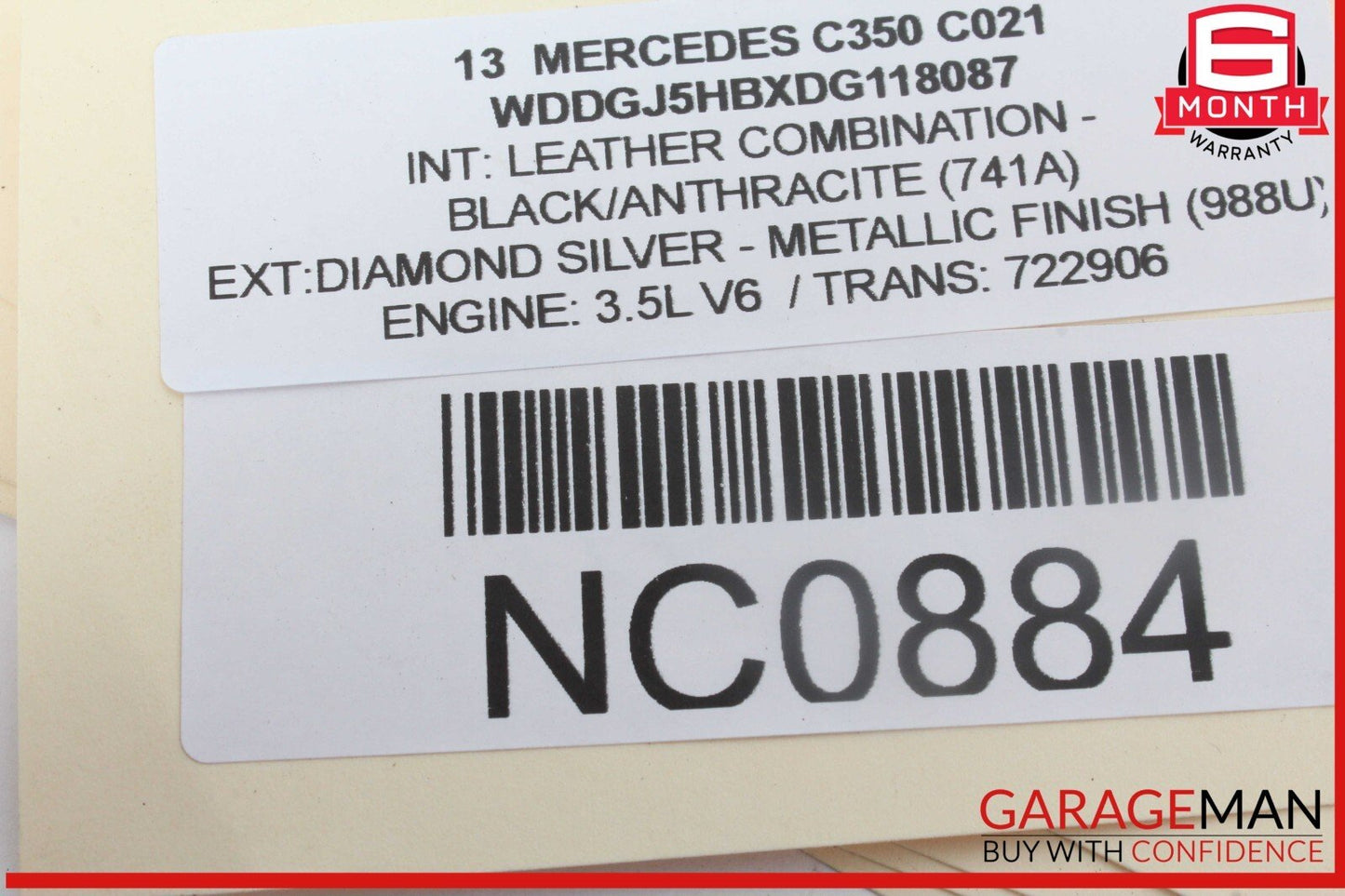 12-16 Mercedes W204 C350 E350 GLK350 ECU Engine Control Module Unit OEM