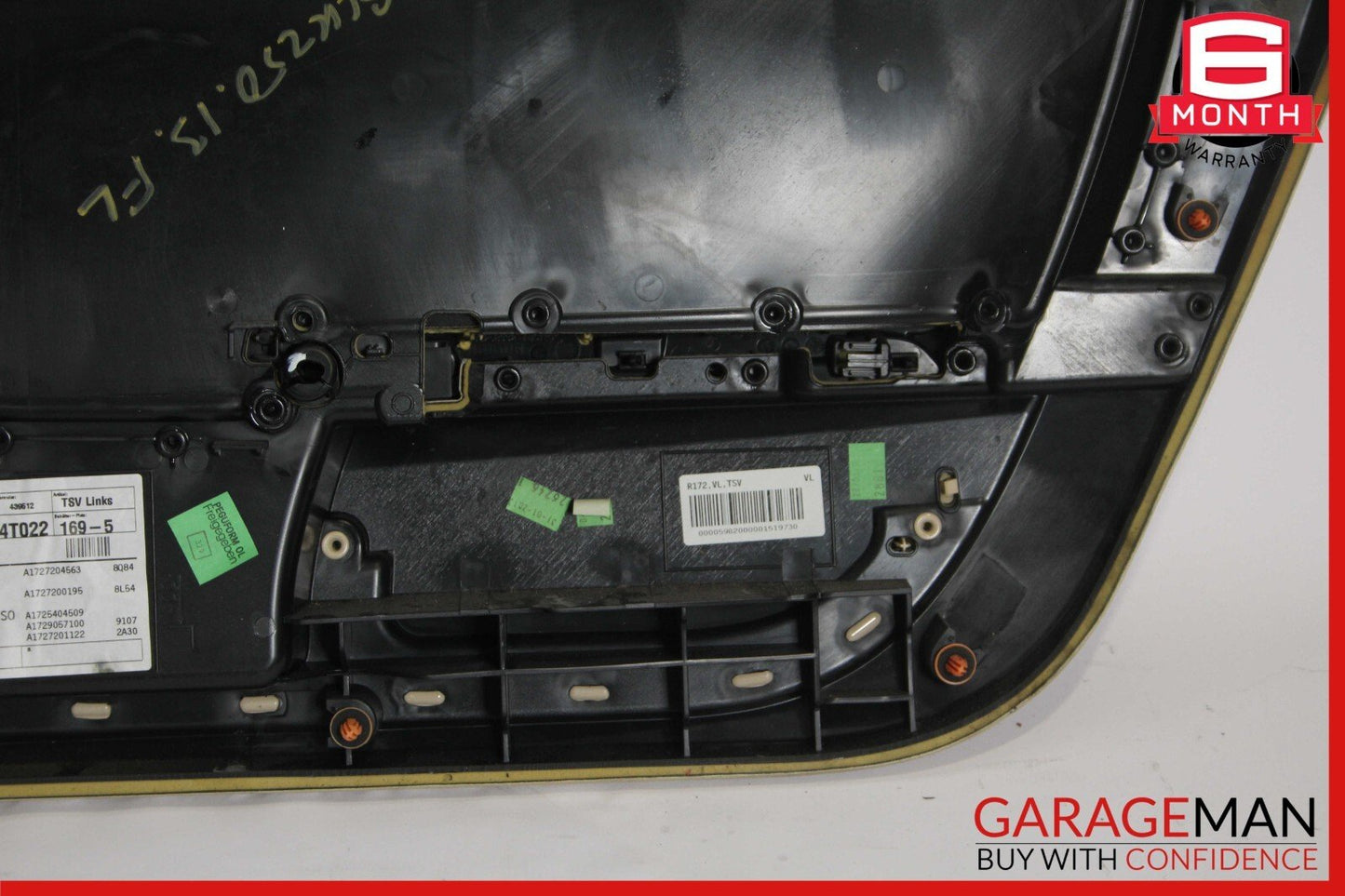 12-16 Mercedes R172 SLK250 Front Left Side Interior Door Panel Trim Cover Assy