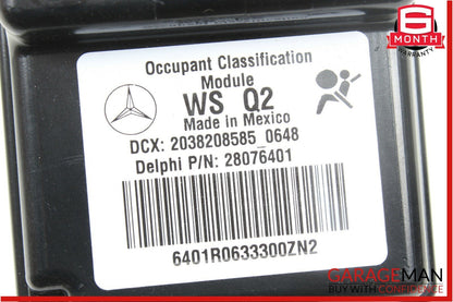 05-07 Mercedes W203 C230 C350 Front Right Side Seat Occupancy Sensor Module SRS