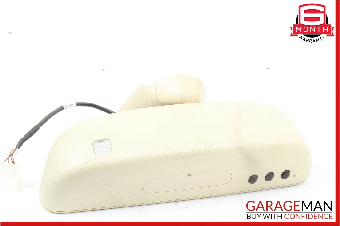 01-09 Mercedes W203 C230 C320 CLK350 Interior Top Upper Rear View Mirror Beige