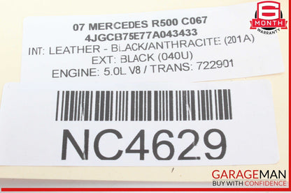 06-13 Mercedes W251 R500 Panoramic Sunroof Sun Roof Motor 1648201442 OEM