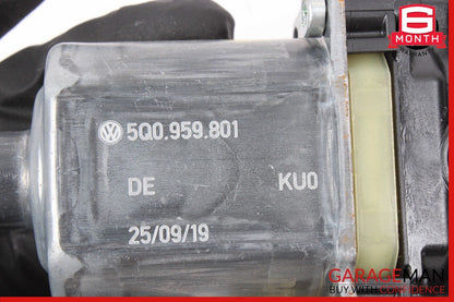 19-24 Audi Q3 Rear Left Driver Door Window Glass Motor OEM 5Q0959801
