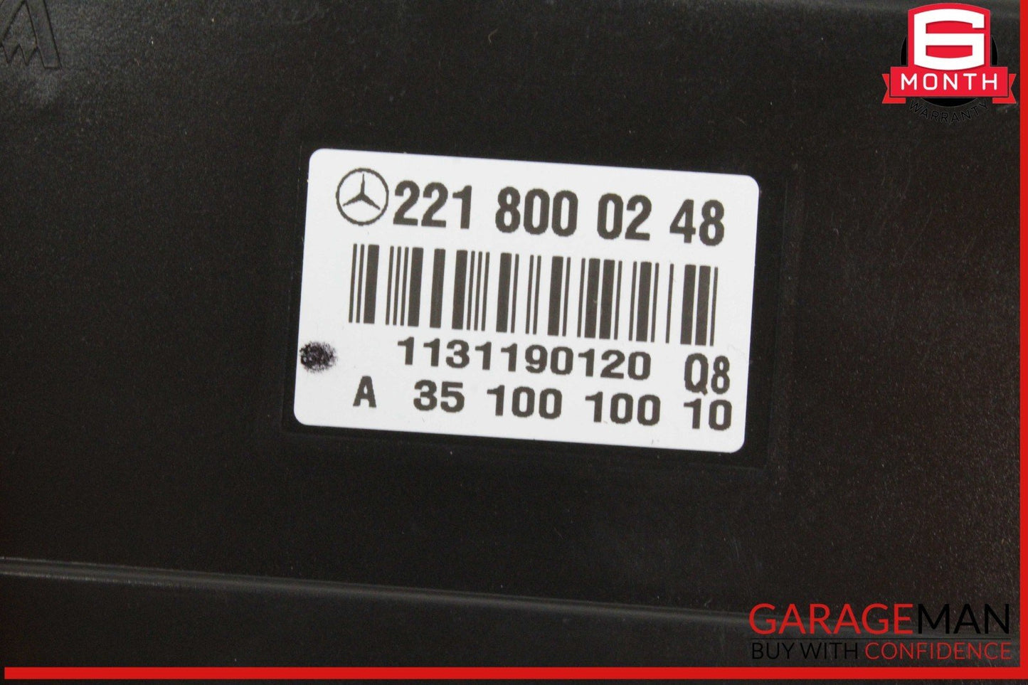 07-14 Mercedes W221 S550 CL600 Trunk Seat Lumbar Vacuum Pump 2218000248 OEM