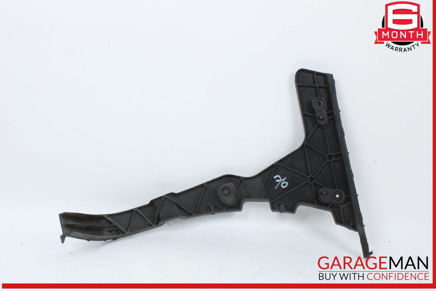09-17 Audi Q5 SQ5 Rear Left Driver Side Bumper Guide Mount Bracket 8R0807453 OEM