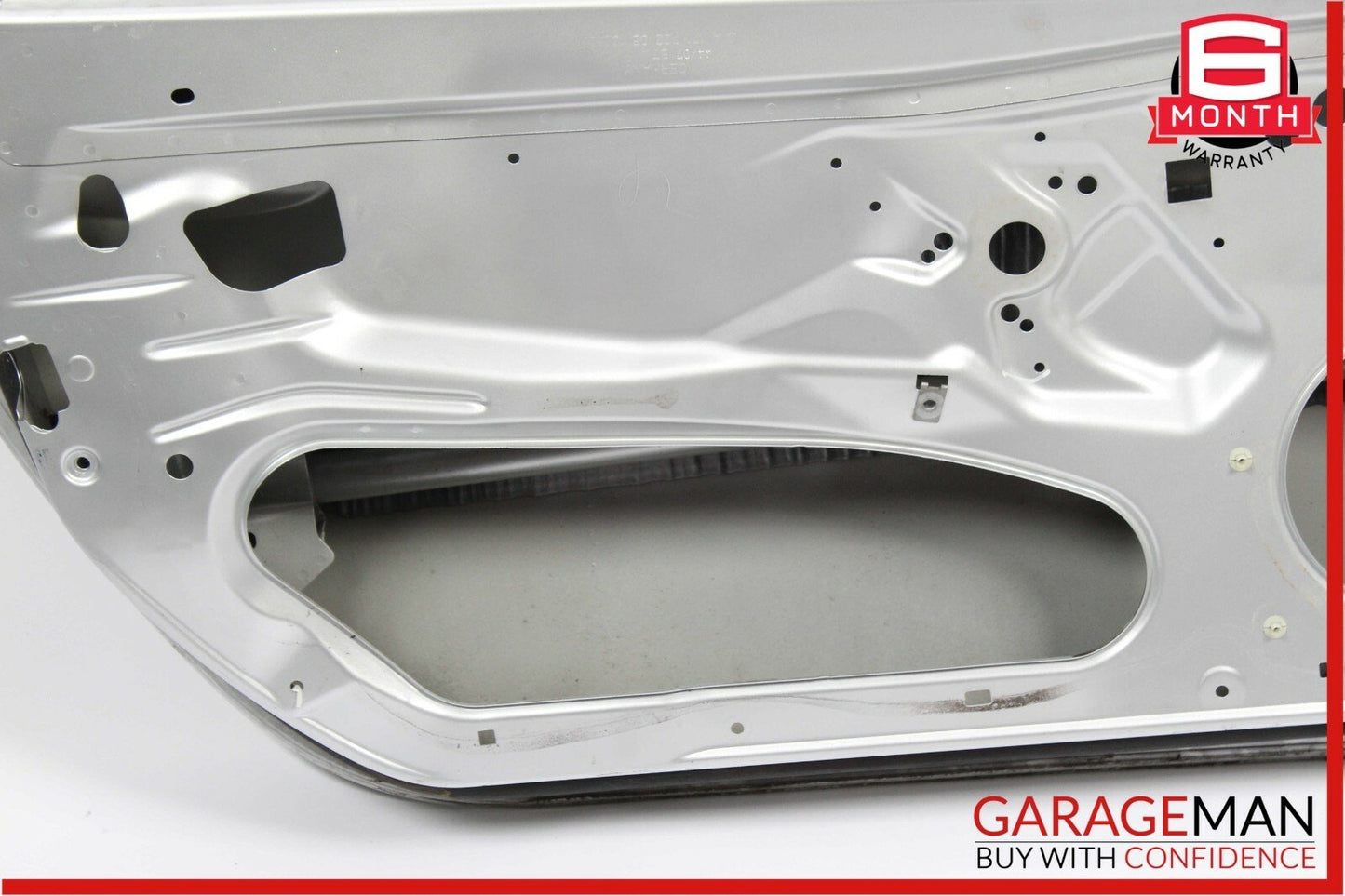 05-11 Mercedes R171 SLK350 Front Left Driver Side Exterior Door Panel Silver