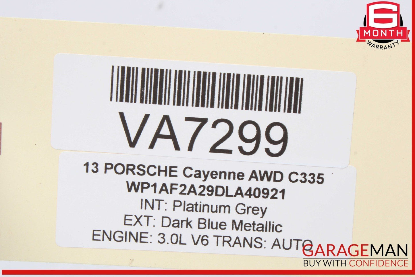 11-18 Porsche Cayenne 958 AWD Floor Gear Shifter Selector 7P5713025AD OEM