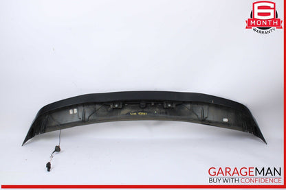 12-14 Porsche Cayenne 958 AWD Trunk Lid Molding Trim Spoiler Wing w/ Light OEM
