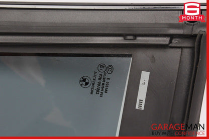 11-16 BMW 525i 535i 550i Rear Left Side Quarter Window Glass OEM