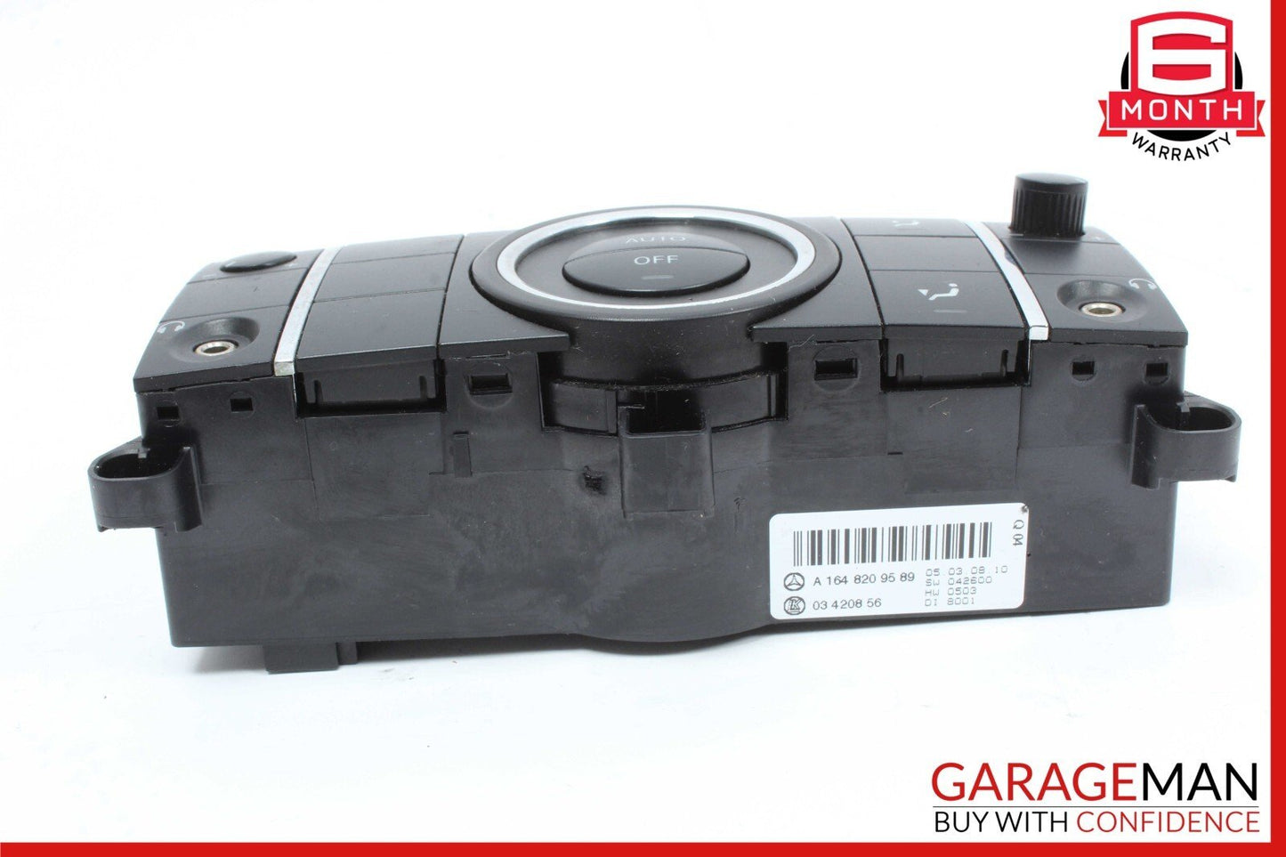 06-11 Mercedes W164 ML350 ML550 Rear A/C Heater Climate Control Switch Unit OEM
