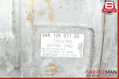03-10 Porsche Cayenne 955 957 AC A/C Air Conditioner Compressor Pump OEM