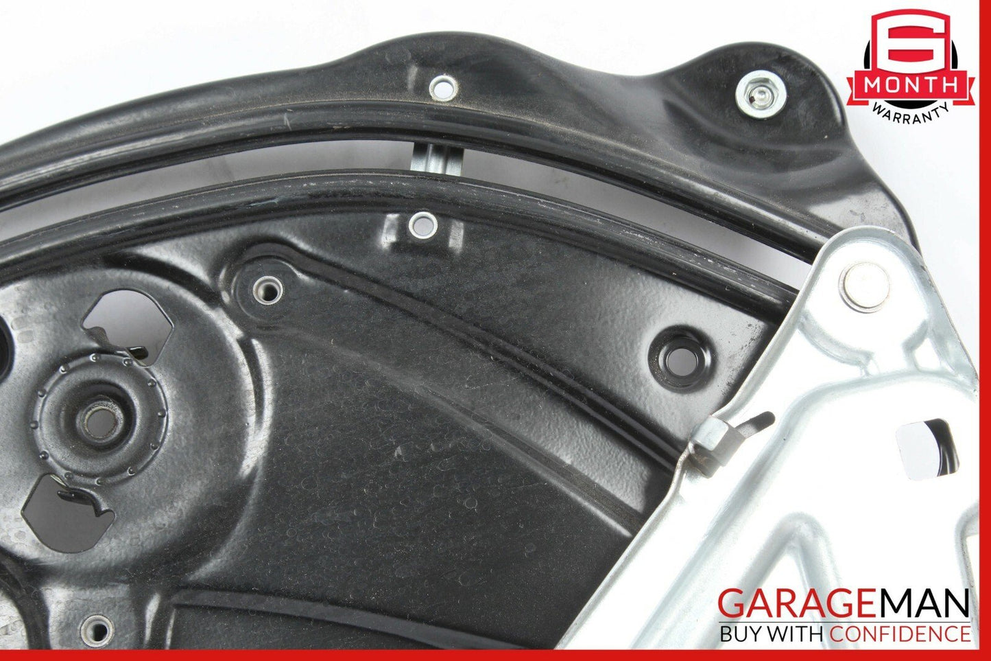 10-16 Mercedes W207 E350 Coupe Rear Right Door Window Regulator Frame w/o Motor
