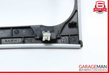 08-14 Mercedes W204 C300 C350 AC A/C Climate Control Switch Trim Bezel OEM