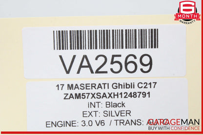 14-20 Maserati Ghibli Levante Front Right or Left Side Seat Adjustment Switch