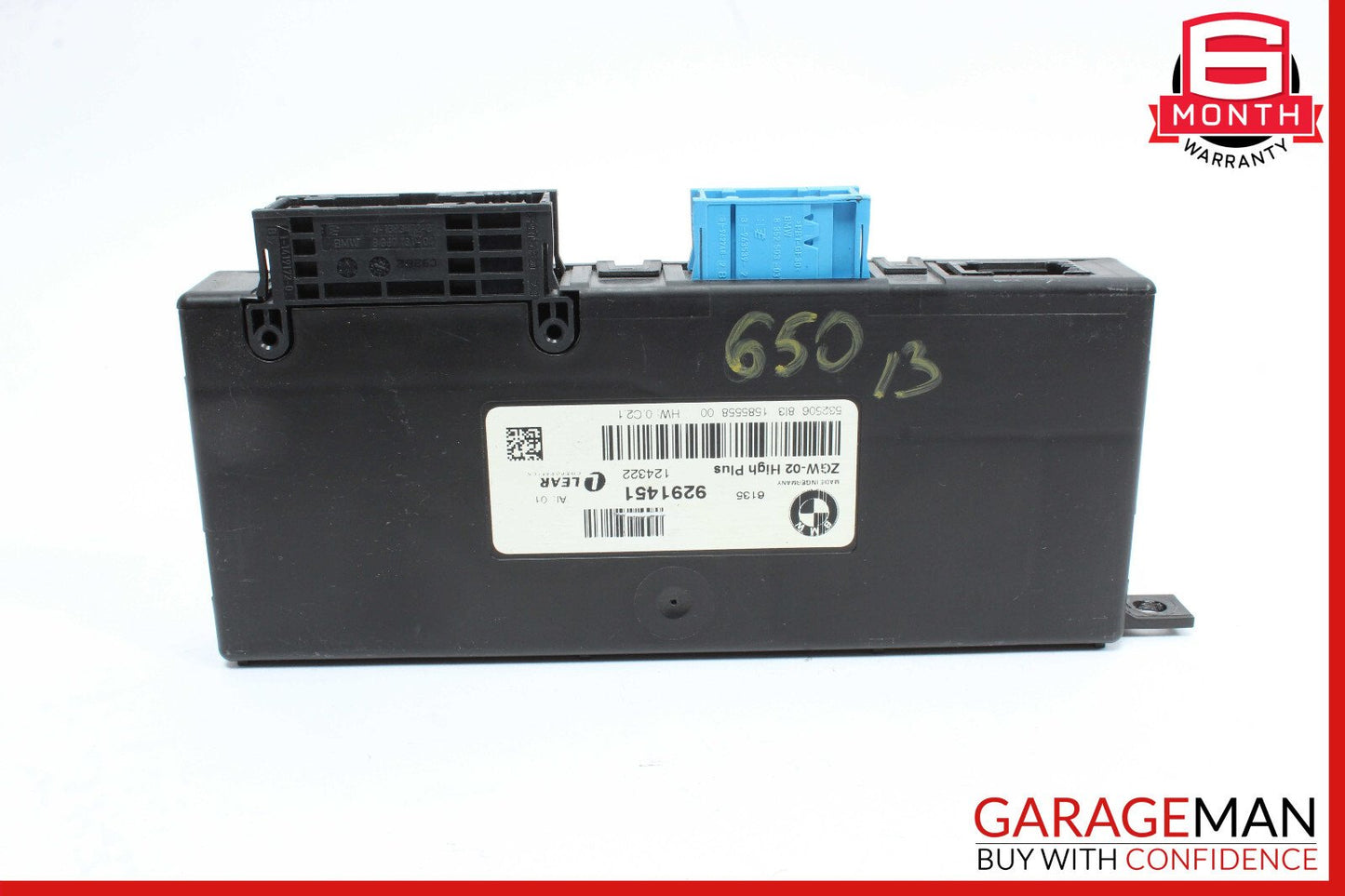 13-19 BMW 650i F06 Central Gateway Computer Control Module Unit OEM