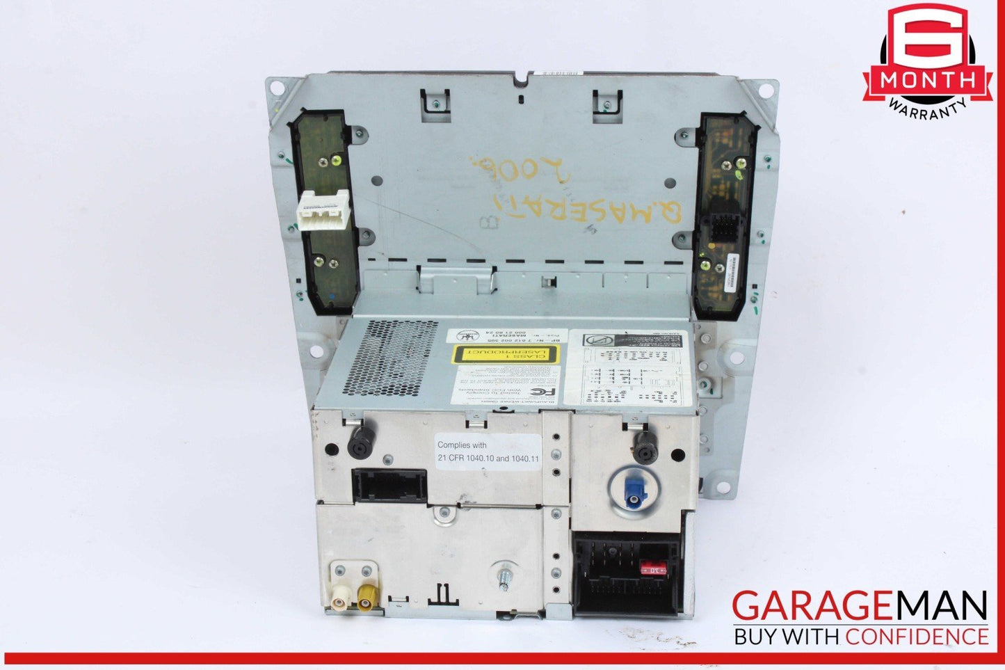 03-08 Maserati Quattroporte M139 Command Head Unit Navigation Radio OEM