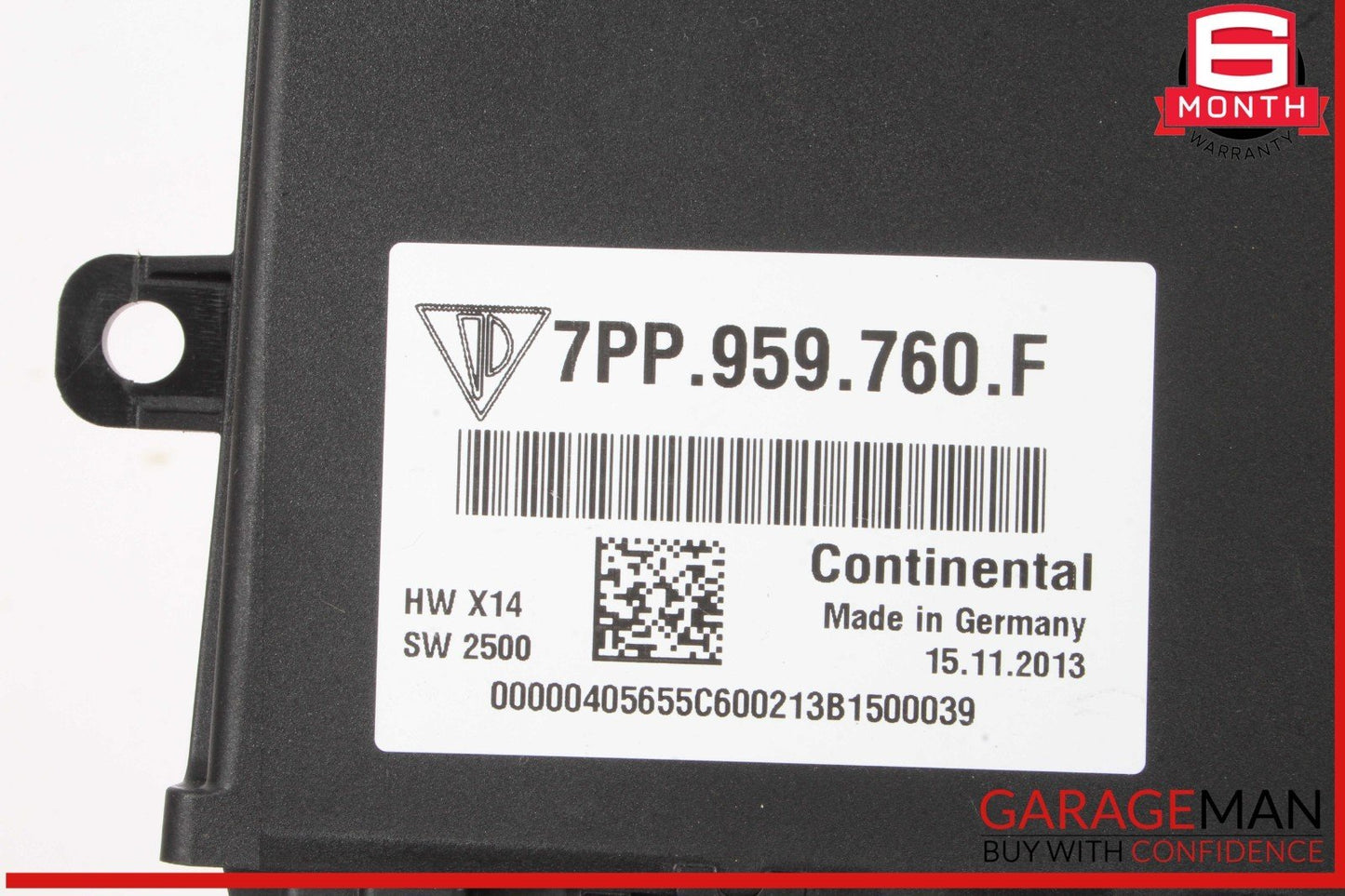 11-18 Porsche Cayenne 958 S Front Left or Right Side Seat Control Module Unit