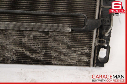 04-11 Mercedes W211 E320 Radiator AC A/C Condenser Transmission Cooling Assy