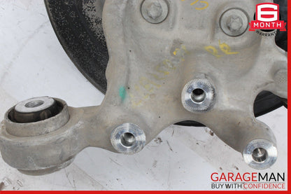14-18 Mercedes W117 CLA45 Rear Left Spindle Knuckle Hub Bearing Rotor Disc Assy
